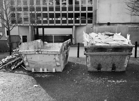 Environmentally responsible waste disposal with skips