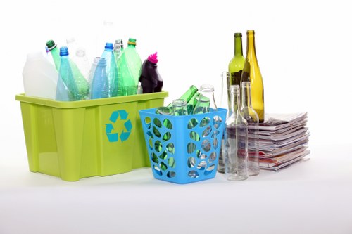 Team handling builders waste removal efficiently