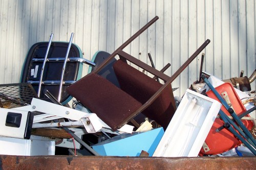 Recycling process for construction materials