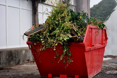 Shepherds Bush area with skip bins