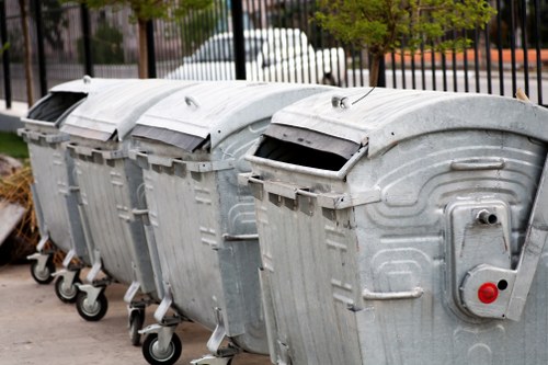 Professional waste management team handling skip hire in Shepherds Bush